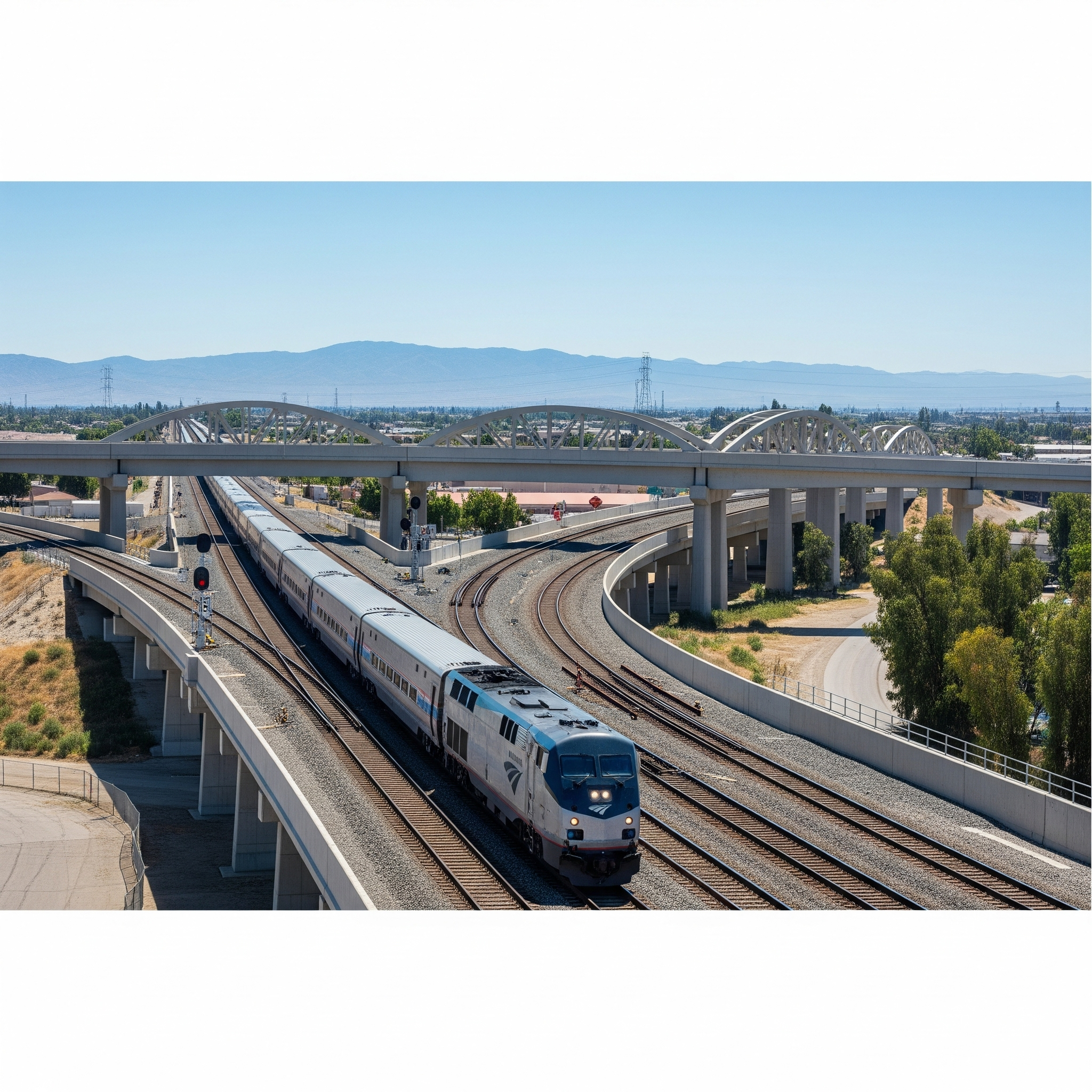 The Colton Crossing Rail Interchange